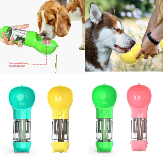 3 in 1 Water Bottle For Dogs and Cats