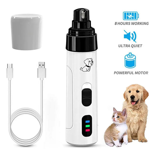 Electric Nail Grinder For Dogs And Cats Rechargeable And Quiet